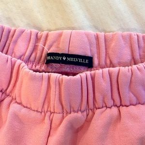 Brandy Melville pink sweat pants one size